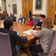 incontro istituzionale a Palazzo di Città
