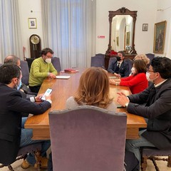 incontro istituzionale a Palazzo di Città