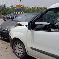 Incidente sulla ex sp 231 all'altezza di Montegrosso