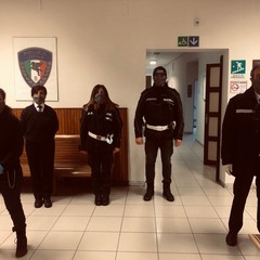 donate mascherine alla Polizia Locale