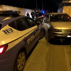 inseguimento per via Don Lotti e contrada Zagaria