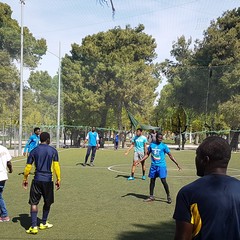 Degrado del campo di calcetto comunale