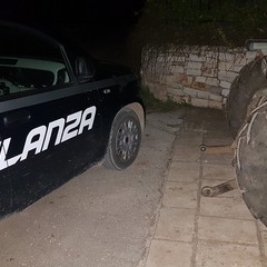 trattore recuperato dalla Vigilanza giurata