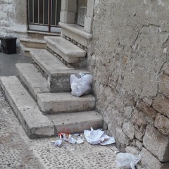 degrado nel centro storico di Andria