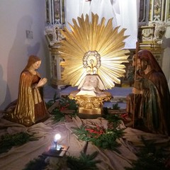 Cappella della Natività della Cattedrale: esposto Presepe del '400
