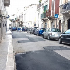 Il gioco della “campana” è quasi completo, a via Crocifisso manca solo la numerazione