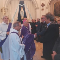 Messa natalizia di Mons. Mansi per il personale dell'ospedale "Bonomo"