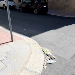 La pulizia delle strade del quartiere Sacro Cuore, affidate alla ...pioggia
