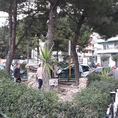 E' già tempo di Natale al piazzale Colasanto