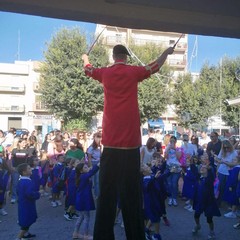 Primo giorno di scuola all'Istituto comprensivo "Verdi Cafaro"