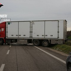 Assalto ai tir: arrestato dai Carabinieri di Cerignola pregiudicato andriese