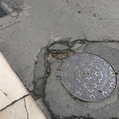 strada colabrodo di Andria