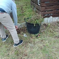 Rifiuti trovati nel Giardino Mediterraneo di Andria