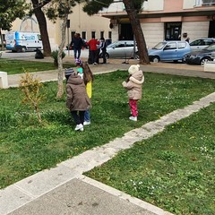 pulizia di piazza SS. Trinità