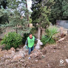 3place in un'azione di cleanup nel "nuovo" bosco urbano di Andria