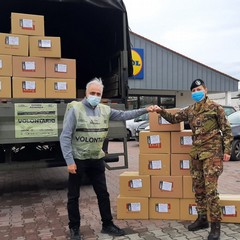 l’Esercito nella provincia Bat per la giornata Nazionale della Colletta Alimentare