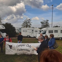 area attrezzata per la sosta dei camper