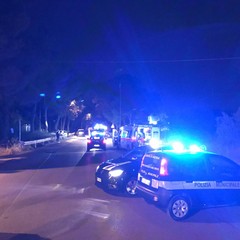 incidente stradale via Castel del Monte
