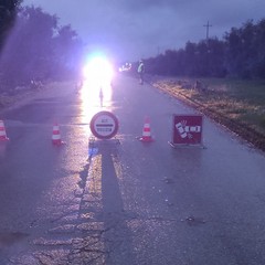 incidente stradale, traffico interrotto sull'Andria Bisceglie