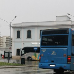 Piogge e temporali: tromba d'aria e strade allagate ad Andria