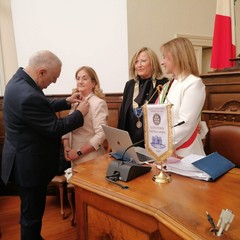 La dottoressa Fusiello socio onorario del Rotary Club Andria Castelli Svevi