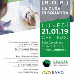 CALCIT, grande partecipazione per l'incontro sulla Rete Oncologica Pugliese