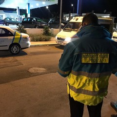 Volontari di Andria nella colonna mobile pugliese partita per Durazzo