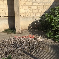 il rudere dell'ex carcere mandamentale di Santa Maria Vetere