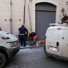 incendio armadietto stradale Enel