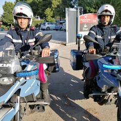 motociclisti Polizia di Stato