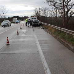 incidente stradale sulla ex sp 231