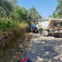 incidente stradale via Montefaraone