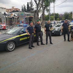 Blitz antidroga all'interno della villa comunale