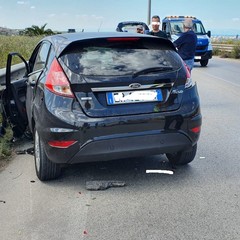 incidente sulla strada tangenziale nei pressi dello svincolo per Trani
