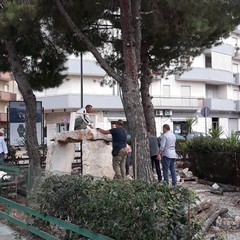 E' già tempo di Natale al piazzale Colasanto