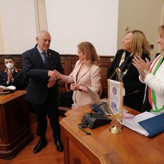 La dottoressa Fusiello socio onorario del Rotary Club Andria Castelli Svevi