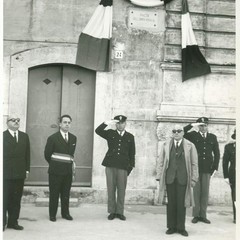 Il Preside emerito Francesco Suriano con la fascia tricolore