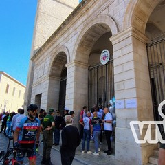 Funerali ai tre ciclisti di Andria in Cattedrale