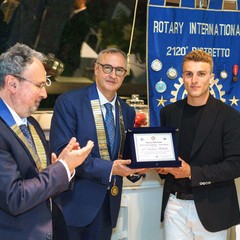 riconoscimento Rotary a Luca Sanguedolce, Andrea Ribatti e Joseph Altamura