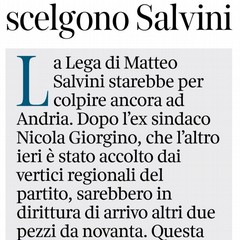 notizia apparsa sul Corriere del Mezzogiorno