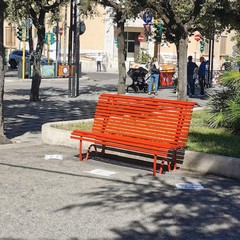 Ad Andria panchine rosse in ricordo delle donne vittime di femminicidio