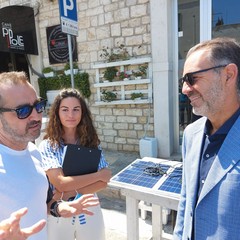 Inaugurato il murales “Umani in cima” del CPIA Bat "Gino Strada"