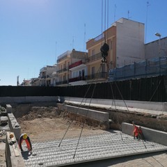 lavori interramento ferroviario Andria