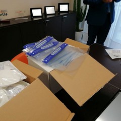 Dispositivi per la protezione personale donati dal Rotary Club Andria