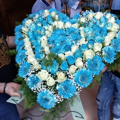 Folla di fedeli alla processione della Madonna dell'Altomare