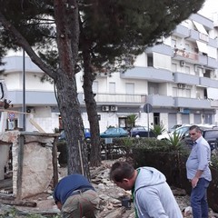 E' già tempo di Natale al piazzale Colasanto
