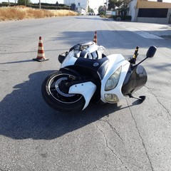 giovane motociclista in codice arancione al "Bonomo di Andria