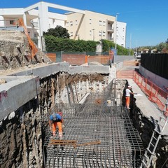 lavori interramento ferroviario Andria