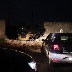 Sventato furto di mezzi pesanti in un cantiere su via Trani