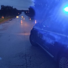 incidente stradale, traffico interrotto sull'Andria Bisceglie